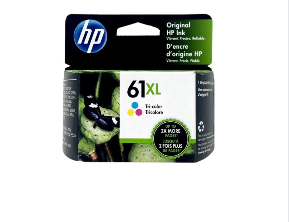 61 XL tri-color HP INK