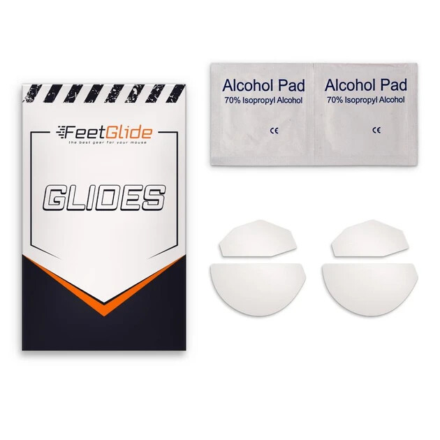 FeetGlide Skates for Corsair Darkstar Wireless RGB Replacement Mouse Feet PTFE