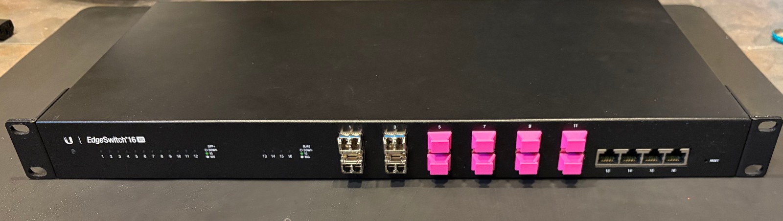 Ubiquiti Networks EdgeSwitch 16 XG ES-16-XG 16-Port 10G Managed Switch | Reset