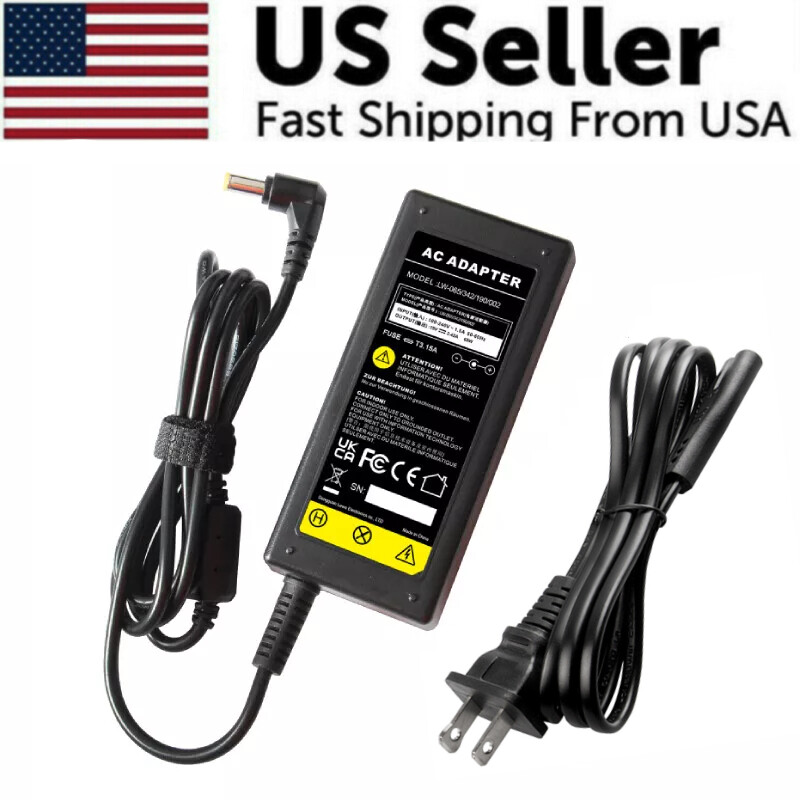 DC 14V Power Cord For Samsung Monitor 8FT Power Supply 32”27"24"22"20"
