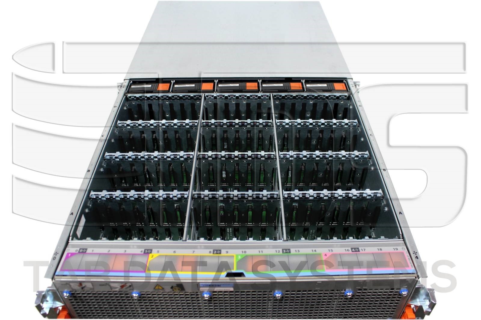 EMC Unity D312380FAF D312380ADAF 80-Bay DAE w/ 4x PSUs, 2x LCC, Cables