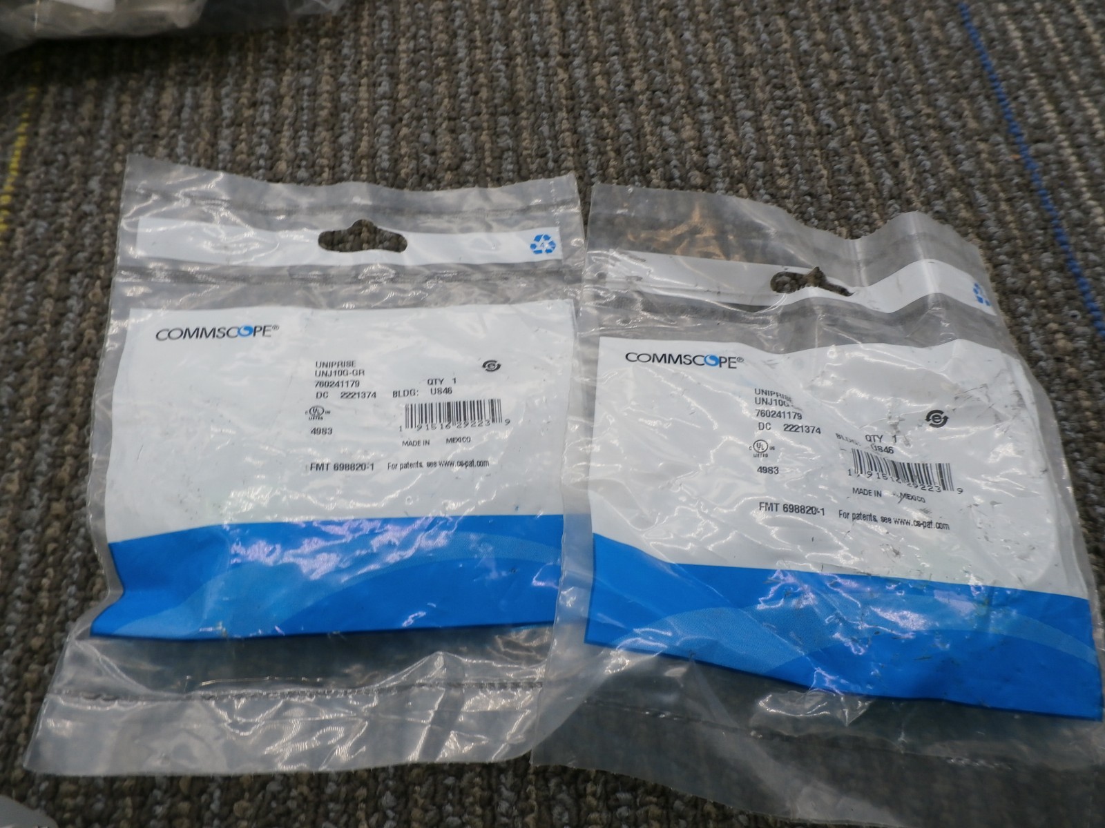 New 2Pack Commscope UNJ10G-GR