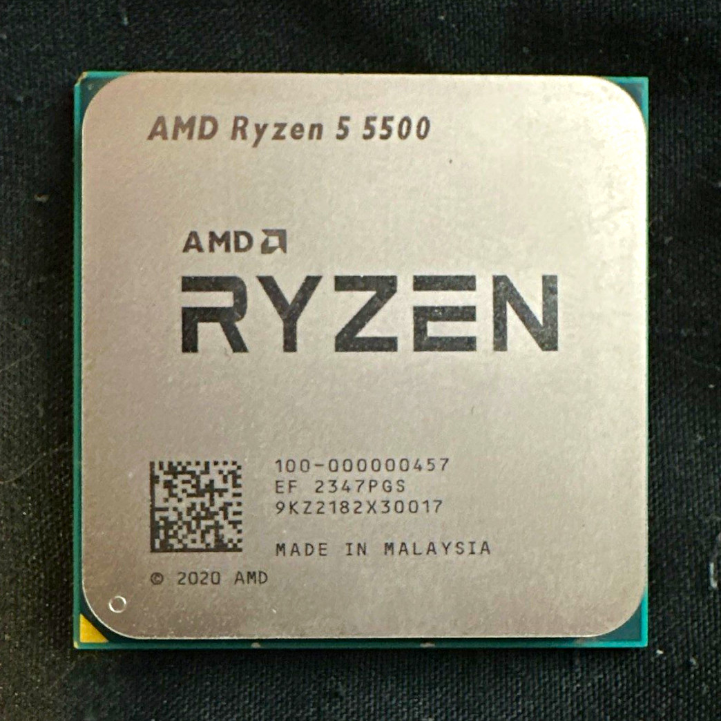 AMD Ryzen 5 5500 Desktop CPU Processor - Ryzen 5 Series MPN 100-000000457