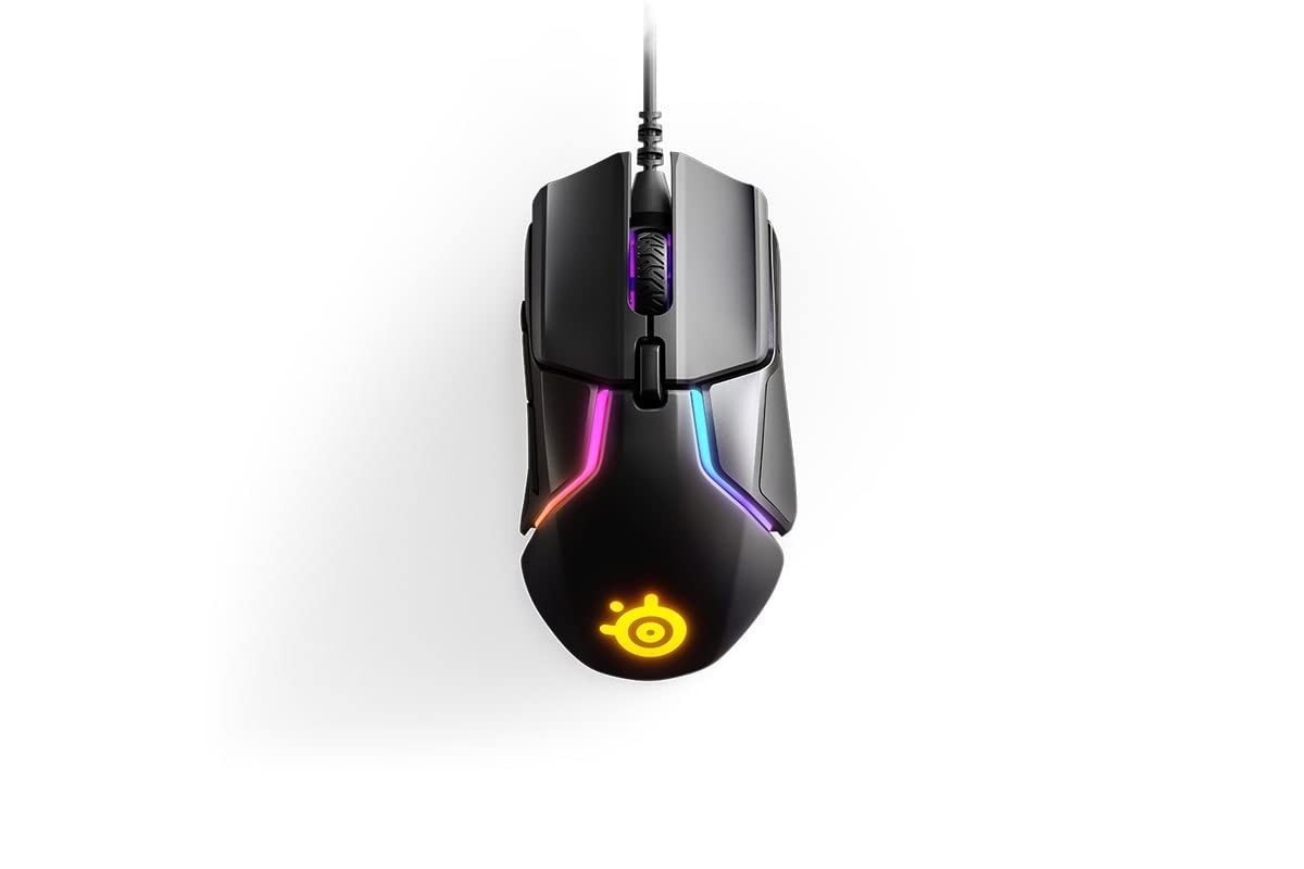SteelSeries Rival 600 62446 Wired Gaming Mouse, Dual Sensor, Customizable