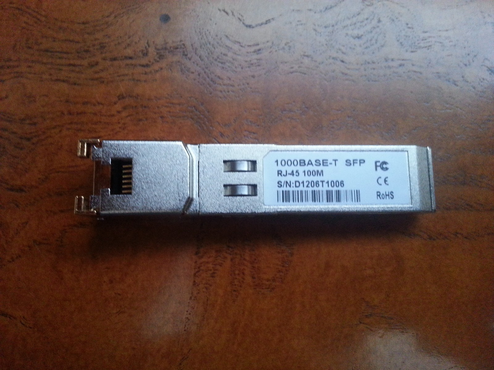 New MGBIC-02 Enterasys Compatible (1000BASE-T) 100+ in stock