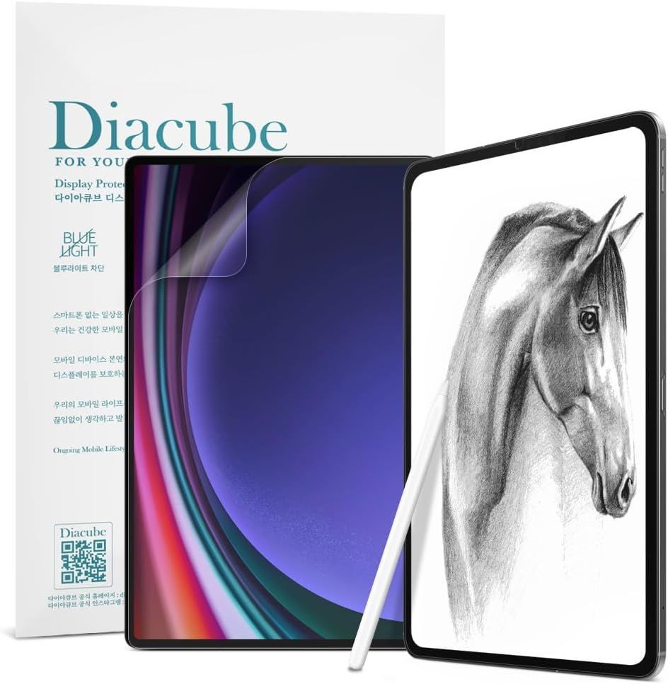 Galaxy Tab S10 Plus 12.4 1+1 Pack Paperfeel Screen Protector & Anti Glare Film