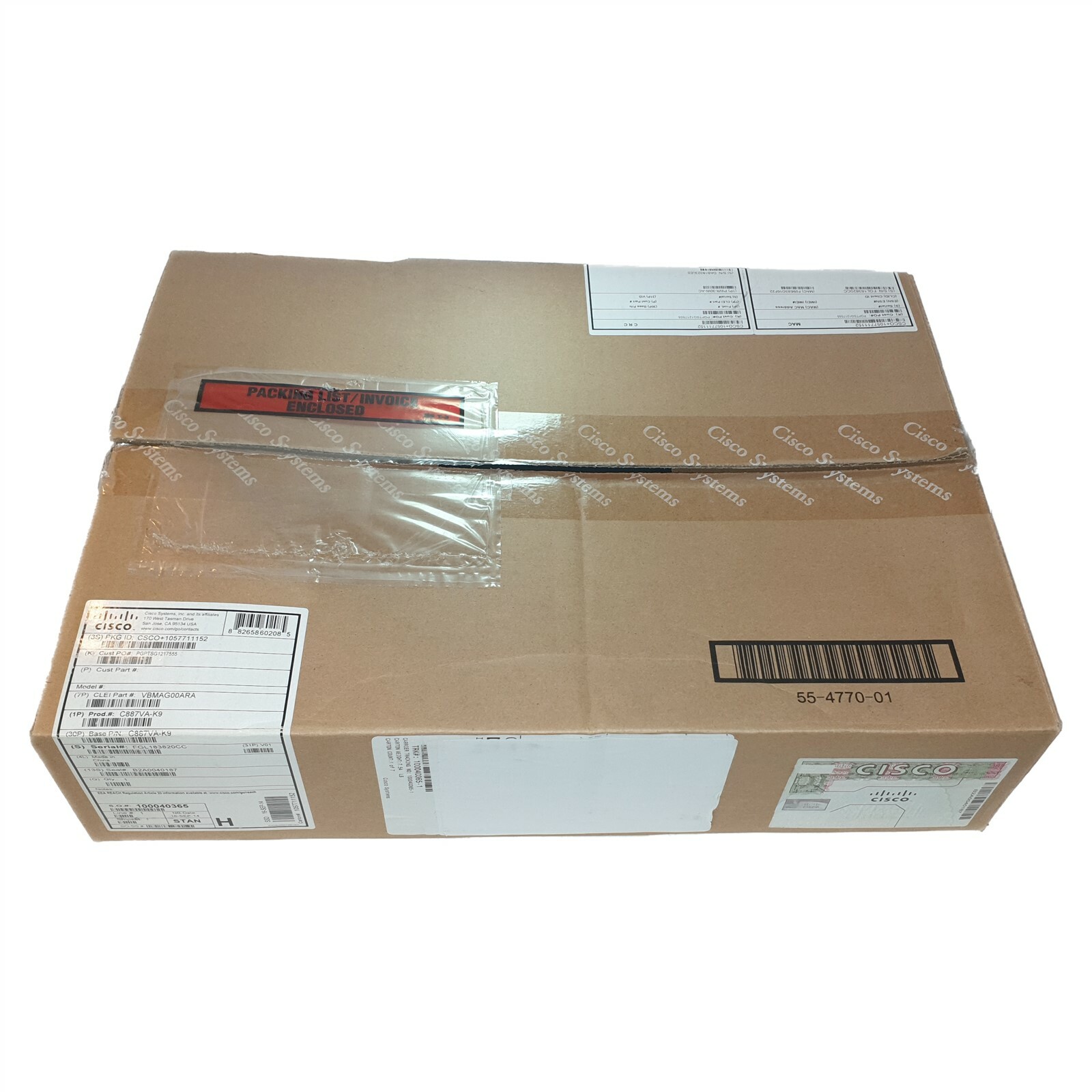 Cisco 887 C887VA-K9 Integrated Services Router With Power Adapter New