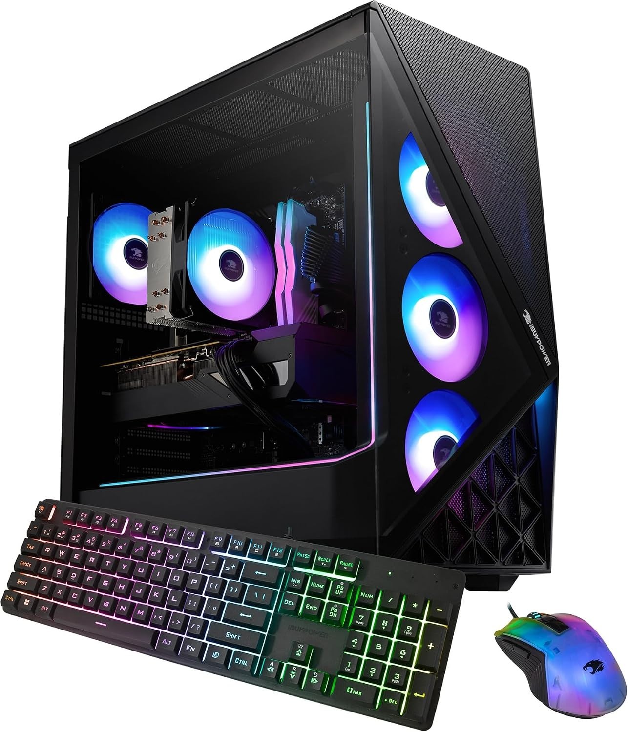 iBUYPOWER Slate i-Series 901 Mesh Core i7-14700F 32GB  GeForce RTX 4060 8GB 1TB™