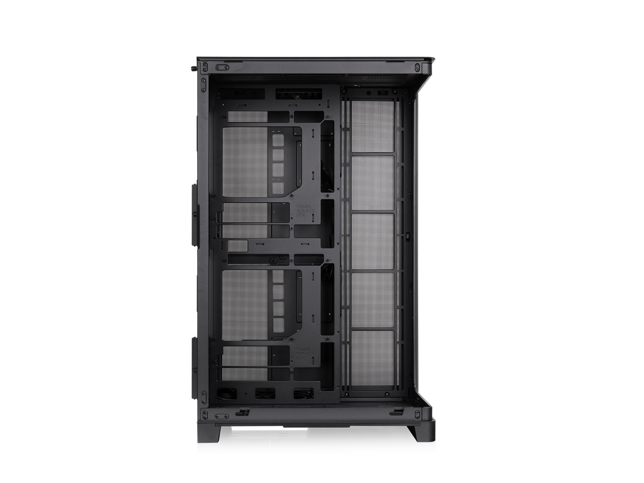 Thermaltake CAPO X; Dual System Chassis;  mATX/mITX; 4mm Curved TG; mATX Hidden
