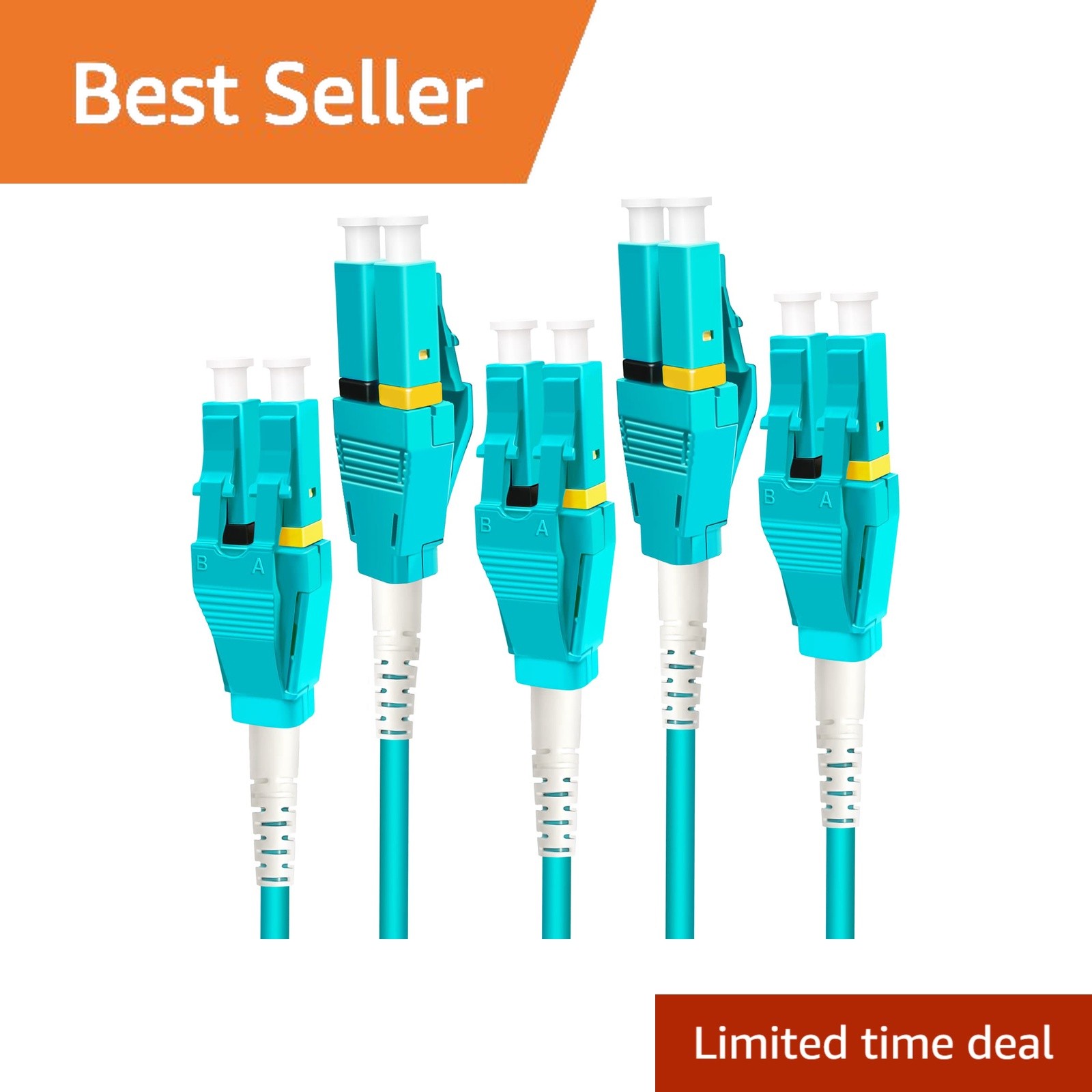 Bangun LC to LC Fiber Patch Cable 1m 5 Pack