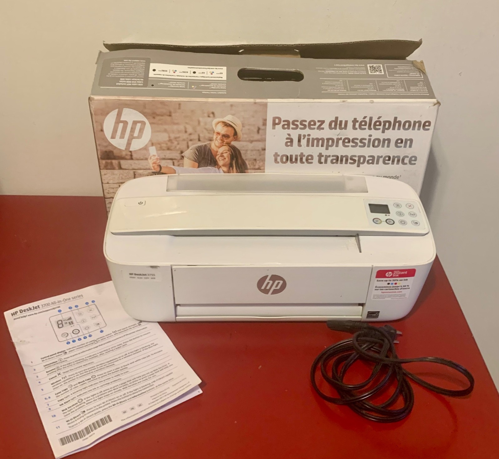 HP DeskJet 3755 All-in-One Printer 