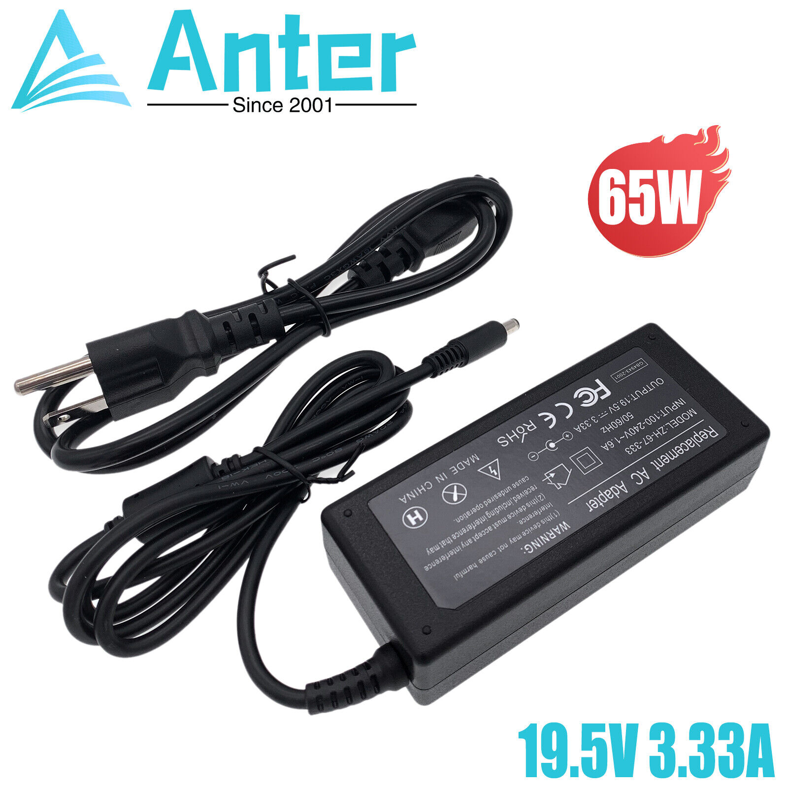 Charger For HP 15-bs071nr 15-bs074nr 15-bs075nr 15-bs076nr AC Adapter Power Cord