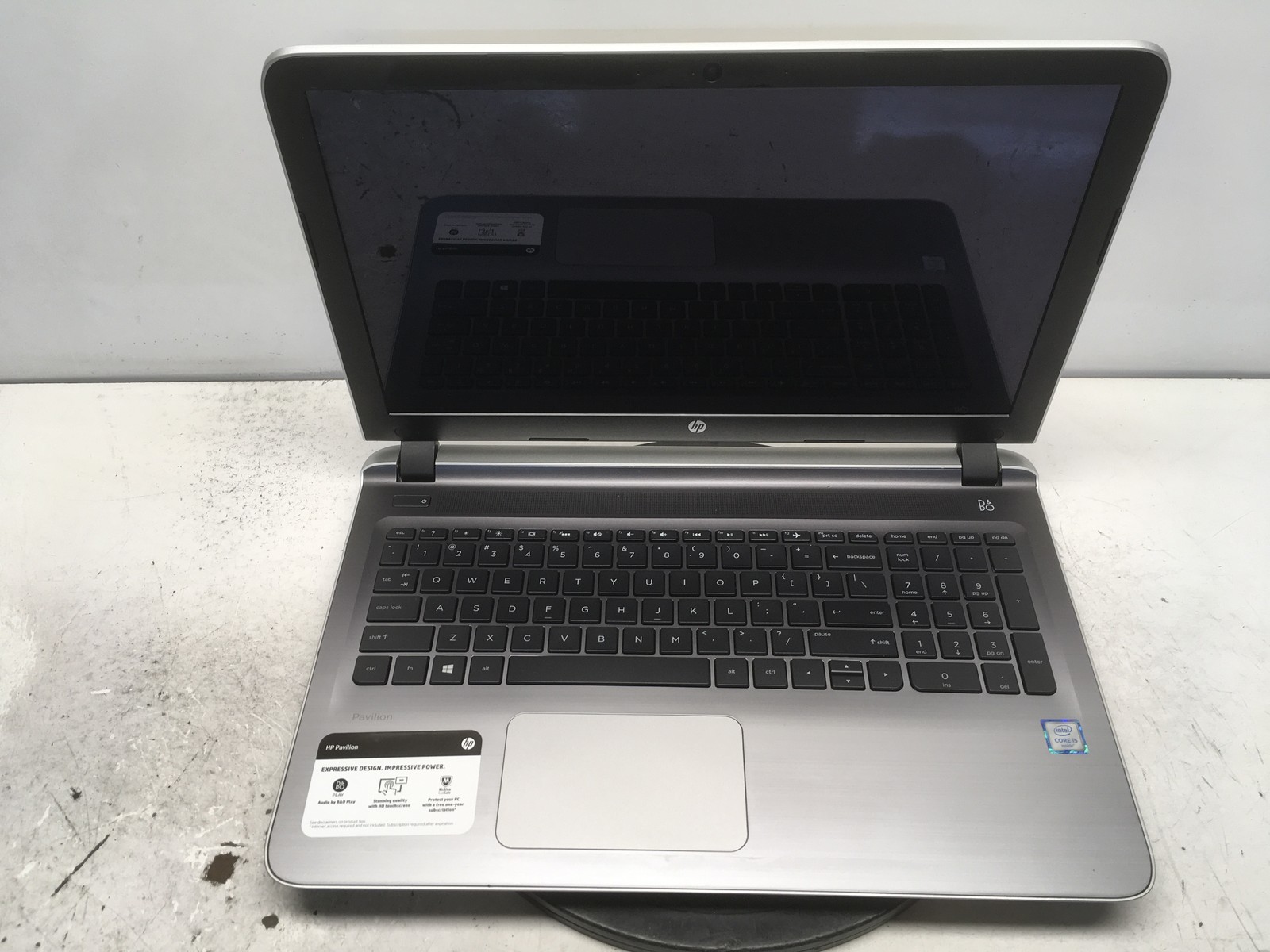 HP Pavilion 15-AB243CL Intel i5-6200U 2.3GHz 8 GB NO HDD No Batt