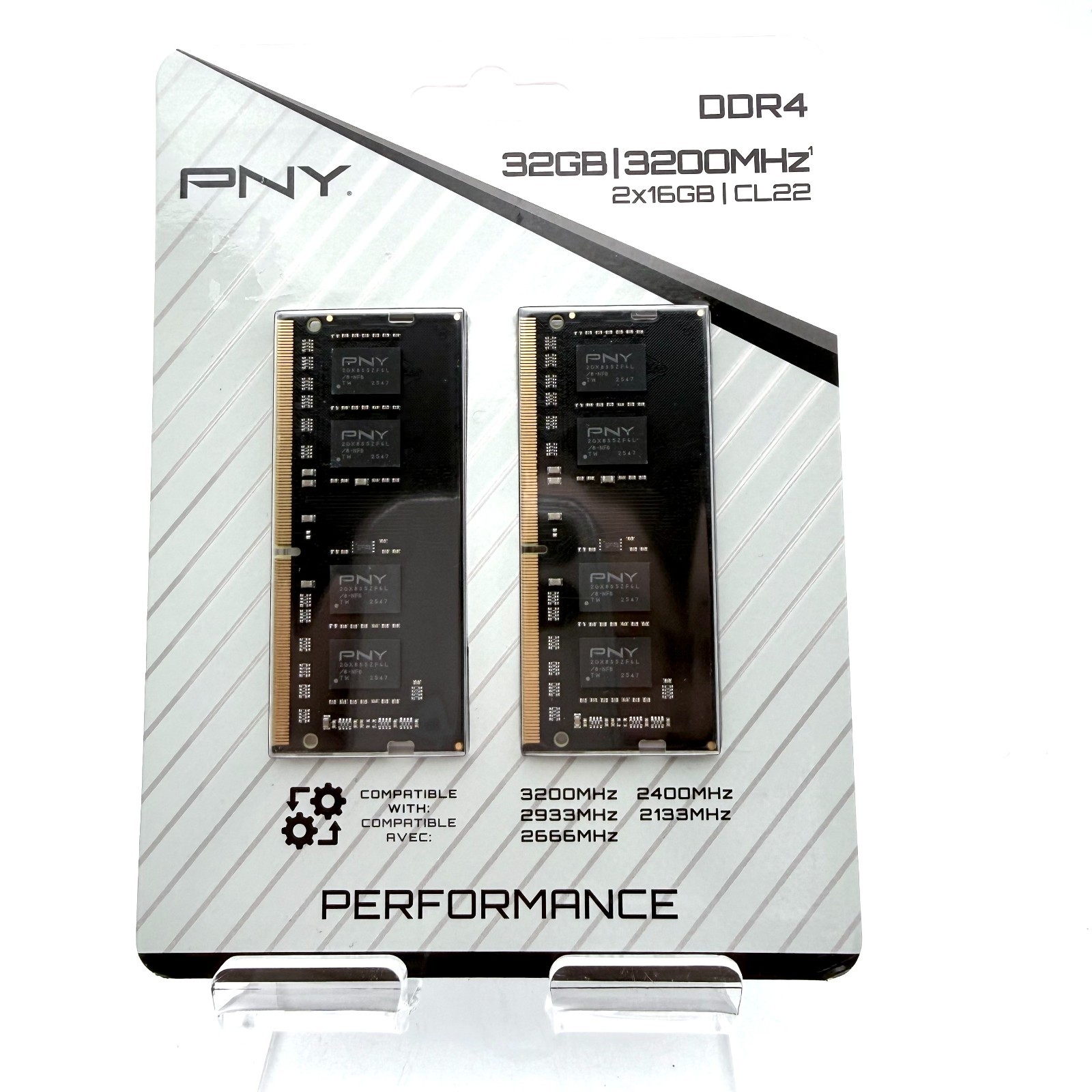 PNY Performance 32GB (2x16GB) DDR4 3200MHz CL22 Memory Kit SEALED