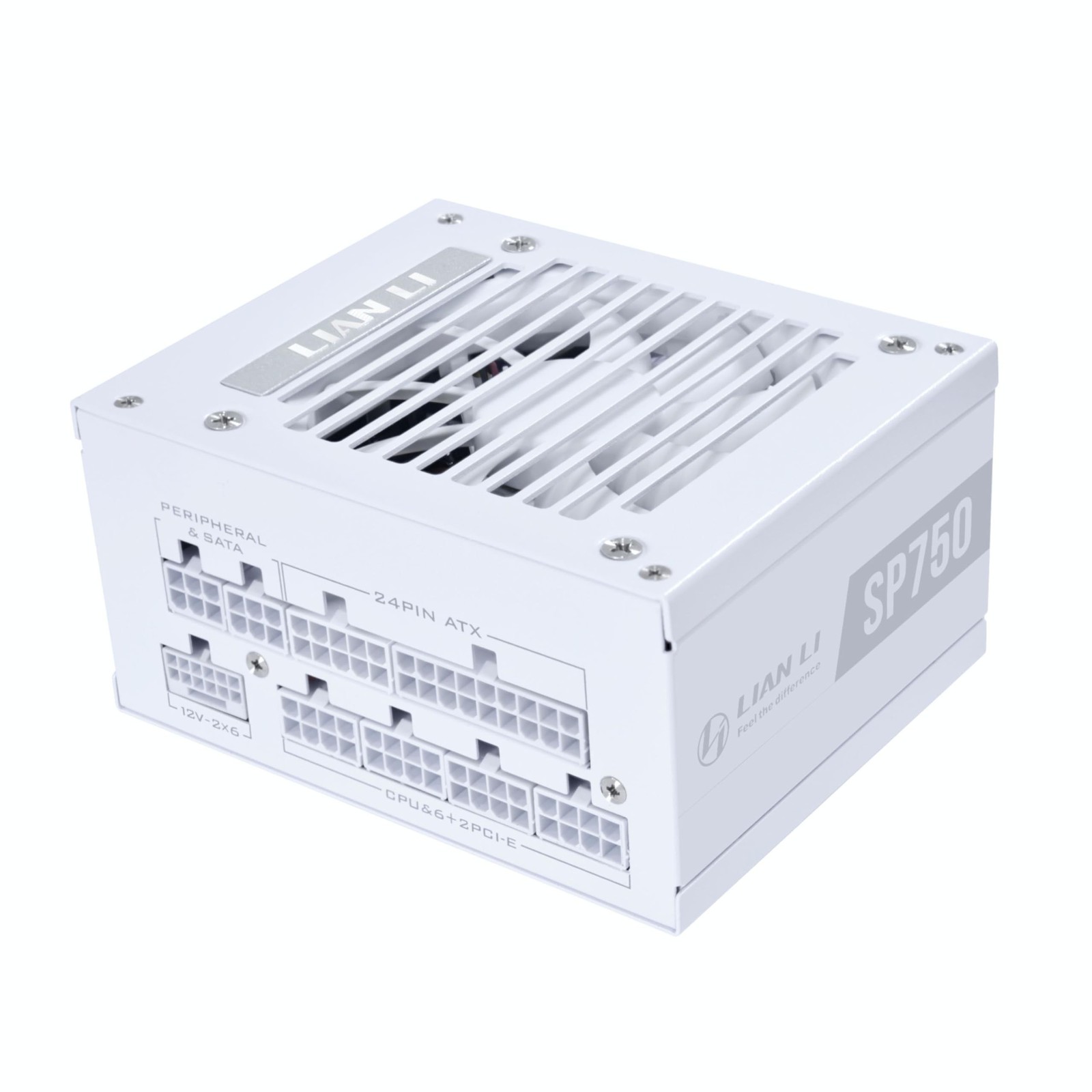 LIAN LI SP750 V2 750W SFX Power Supply, 80 Plus Gold, White (SP750G.W)
