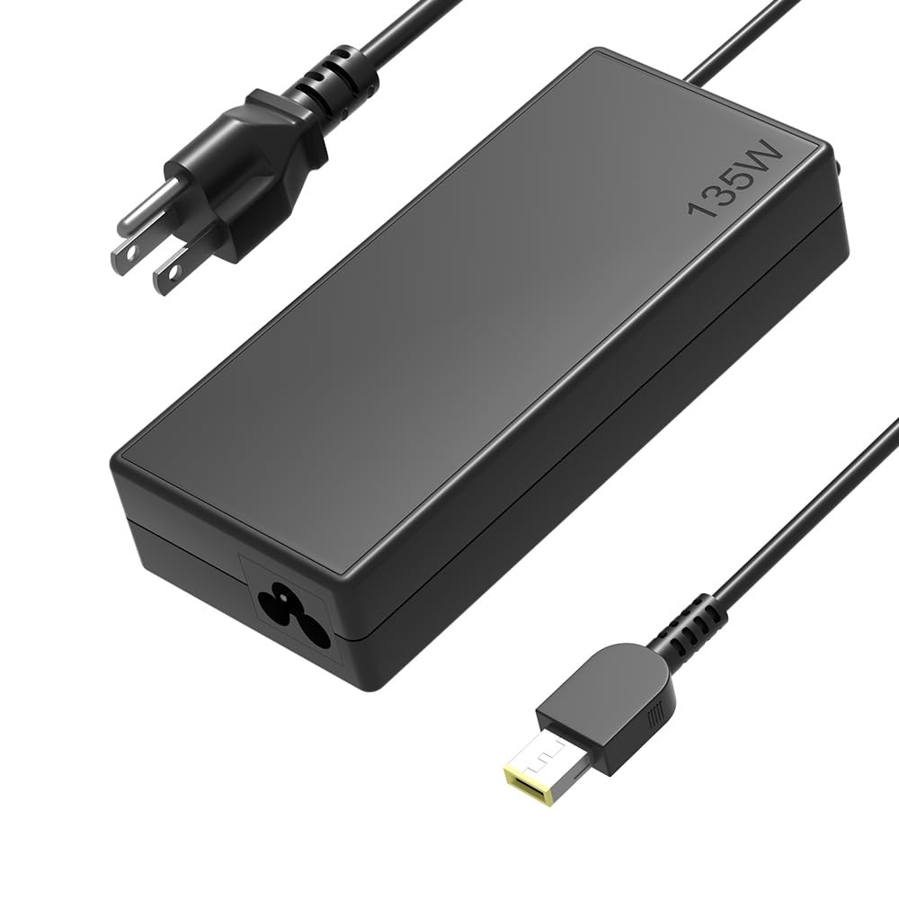 HSXIRQA135W Power Supply Adapter Compatible with Lenovo ThinkPad Universal Th...