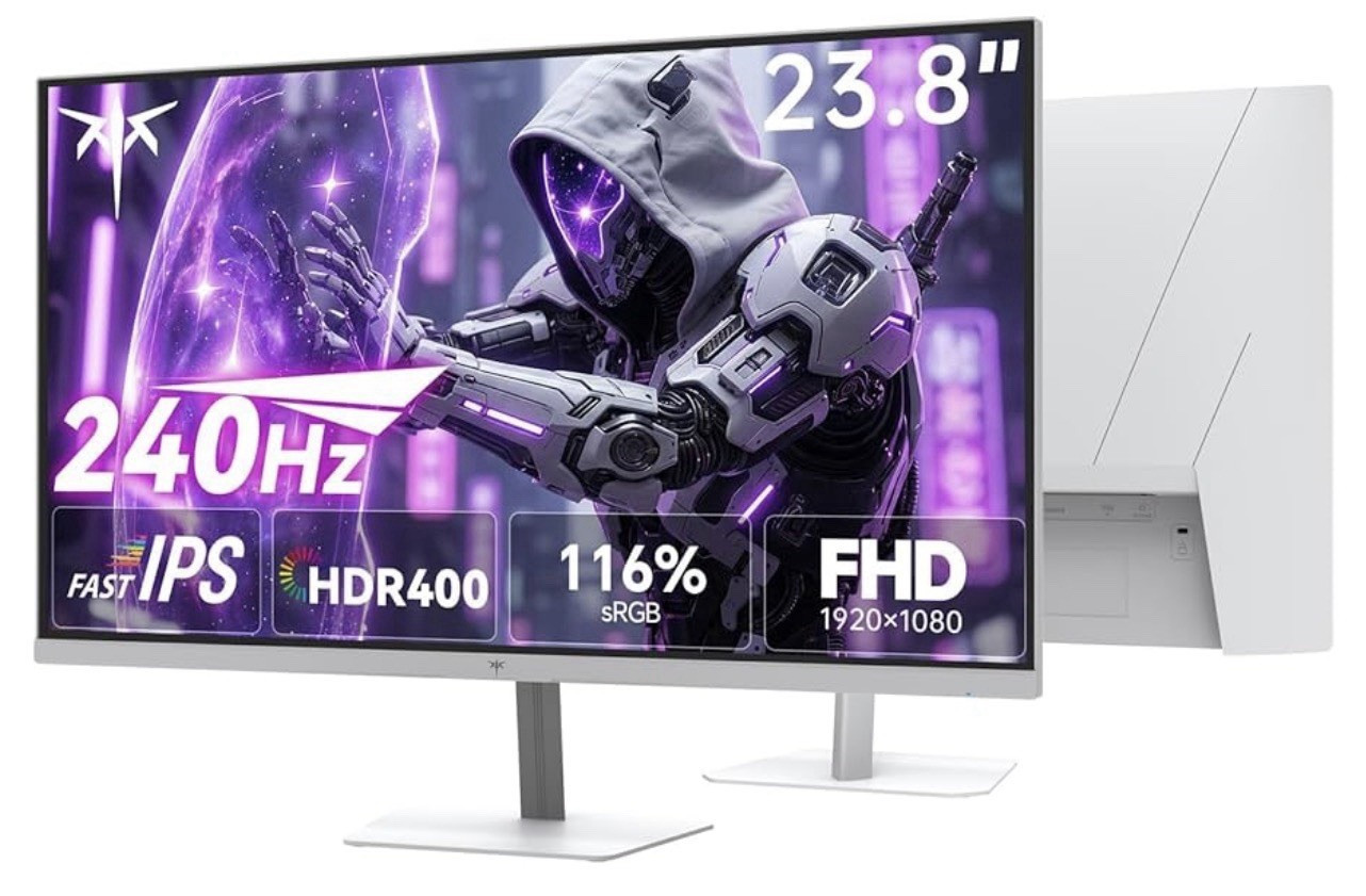 KTC 24 Inch 240Hz Gaming Monitor, 1080P Computer Monitor Fast IPS, H24F7