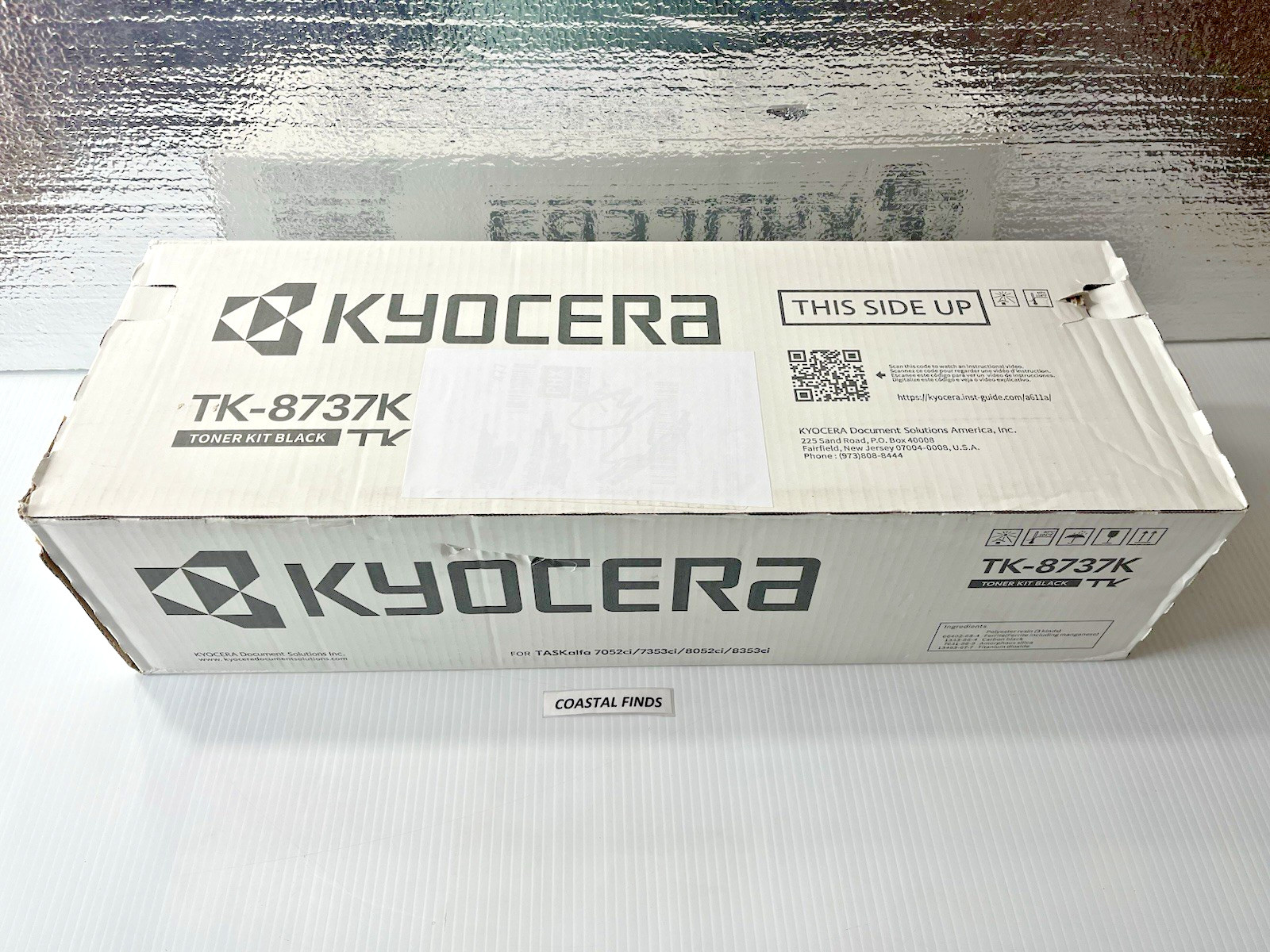 Kyocera TK-8737K Toner Kit Black OEM NEW Genuine Sealed TK 8737 K 7052i 7353i
