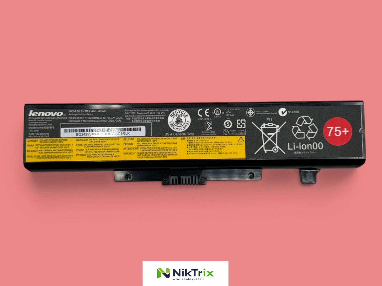 75+ Battery for Lenovo Ideapad L11L6Y01 L11S6Y01 L11M6Y01 45N1048 45N1049