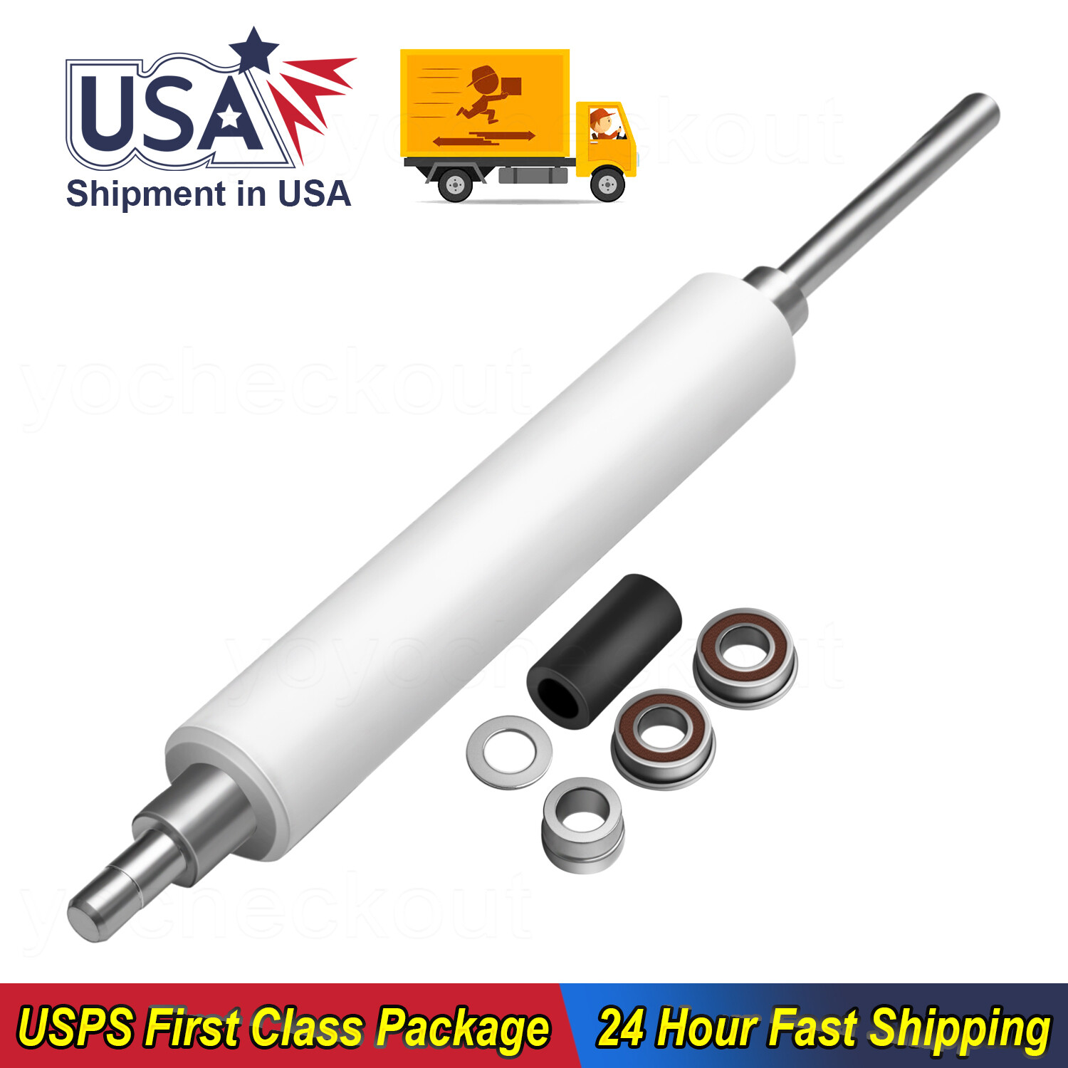 New Platen Roller For Zebra ZT610 ZT610R Printer 203/300/600dpi P1083320-032