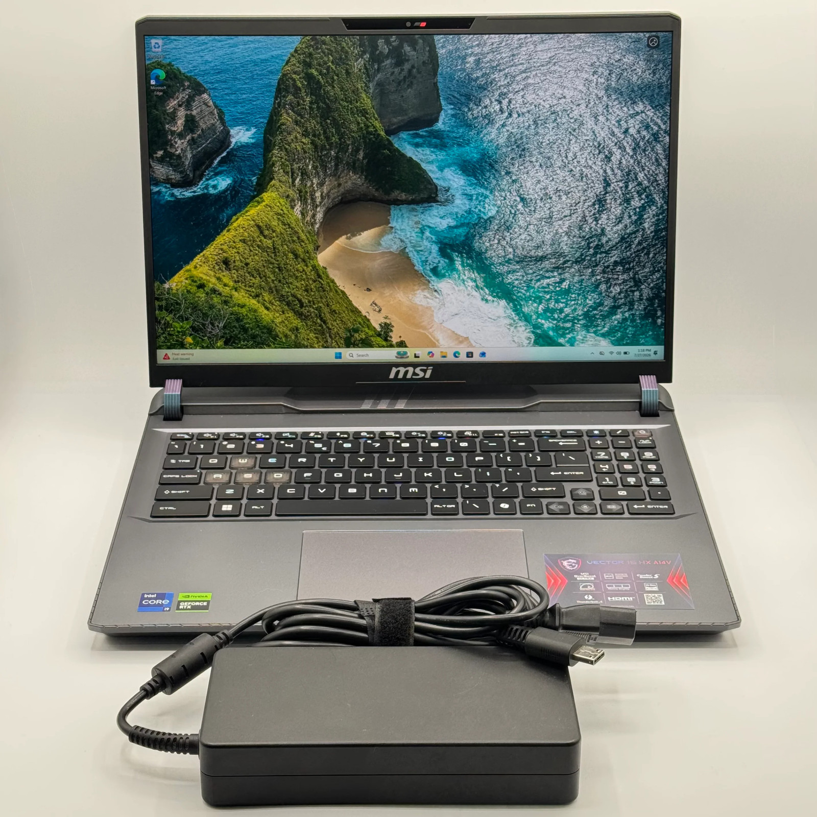 MSI Vector 16 HX A14VFG 16" i9 32GB 1TB Black