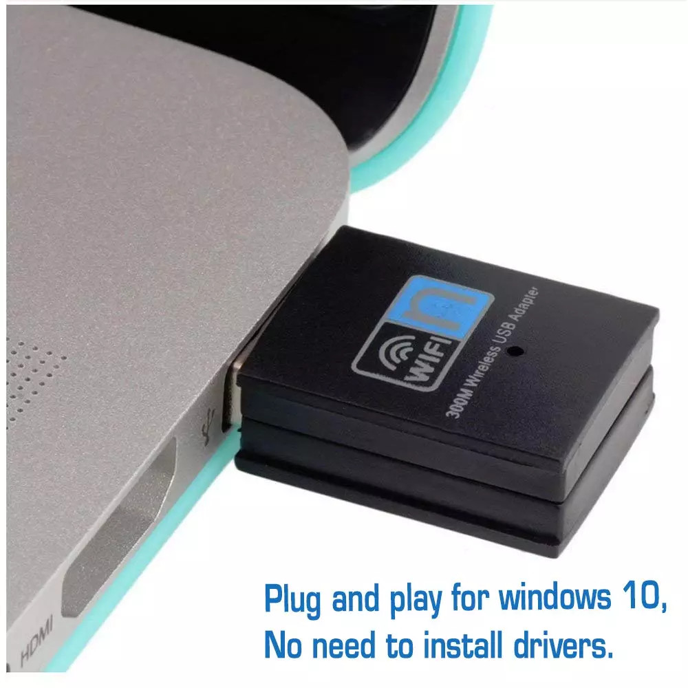 Wireless WiFi Adapter USB Receiver Booster Laptop Desktop PC Network LAN Adapter