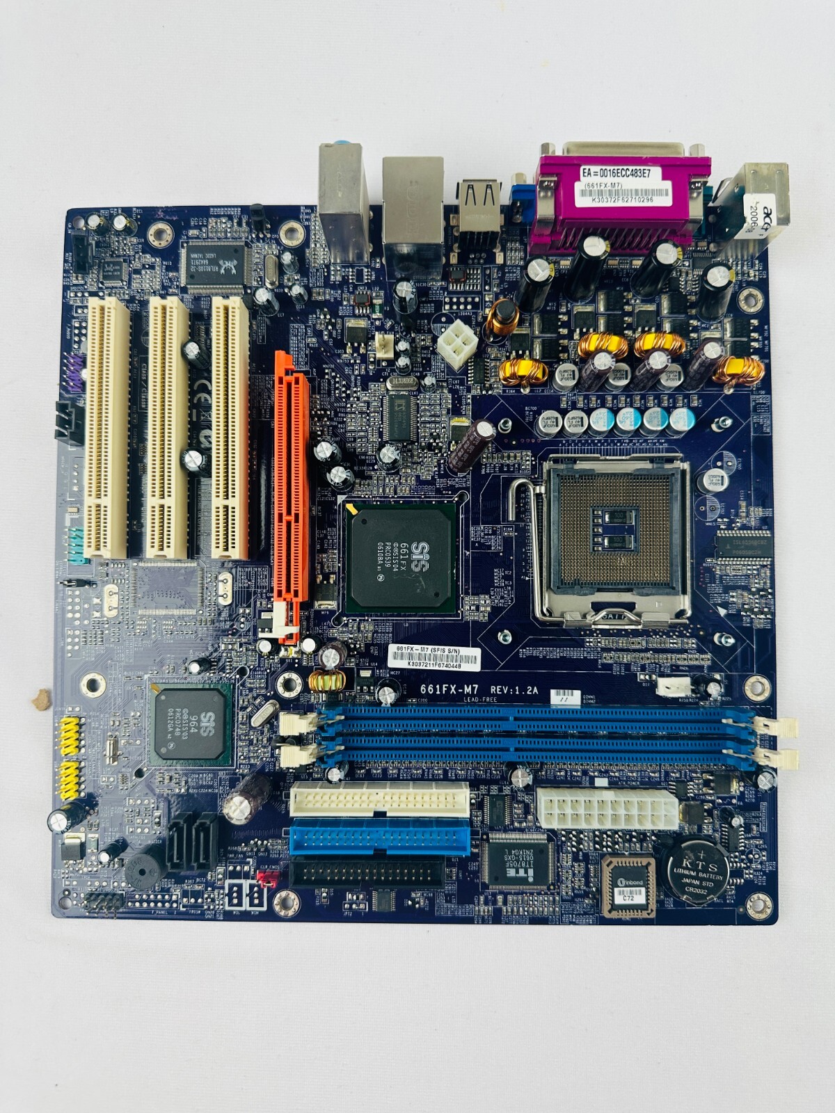 ECS 661FX-M7 REV: 1.2A Motherboard