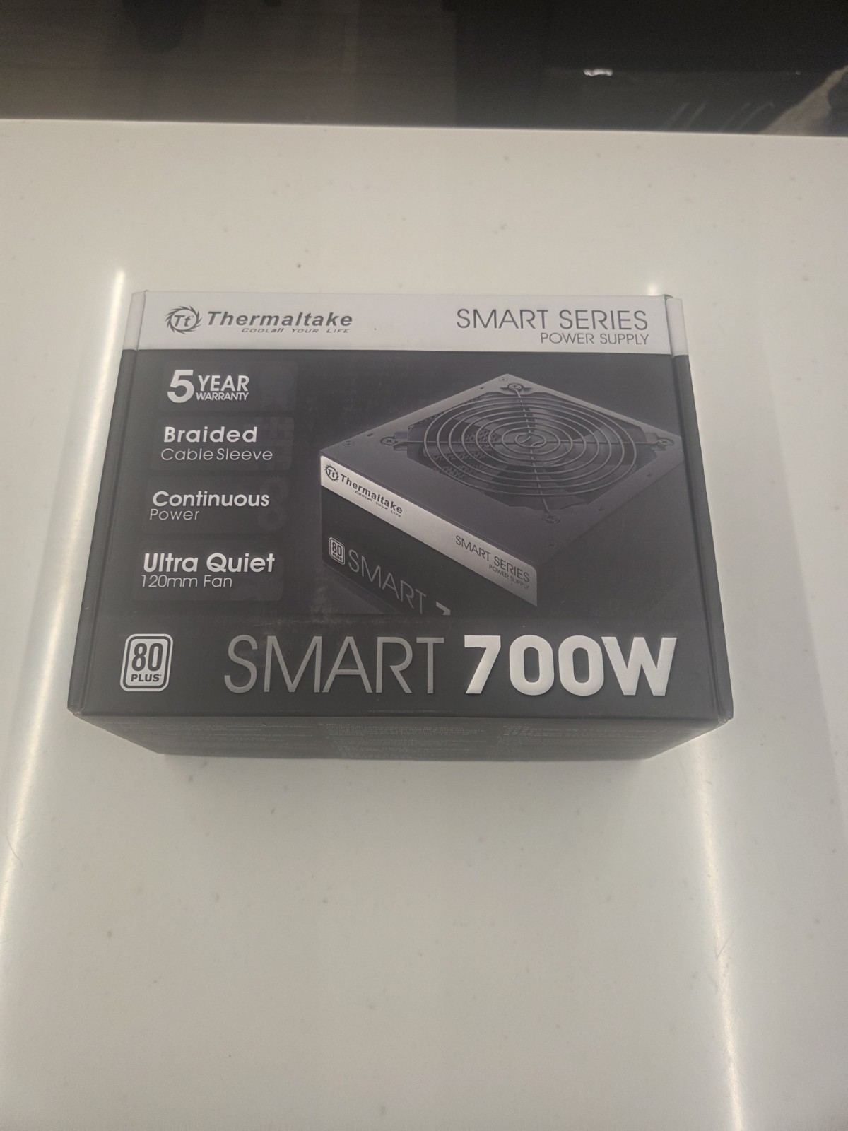 Thermaltake Smart W3 Series 80Plus Certified 700W Power Supply; ATX v3.1 Spec; 1