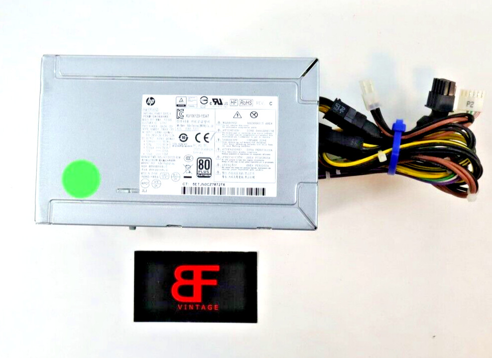 HP Z240 Desktop 400W Power Supply 6 Pin 796416-001 796346-001 EL4577