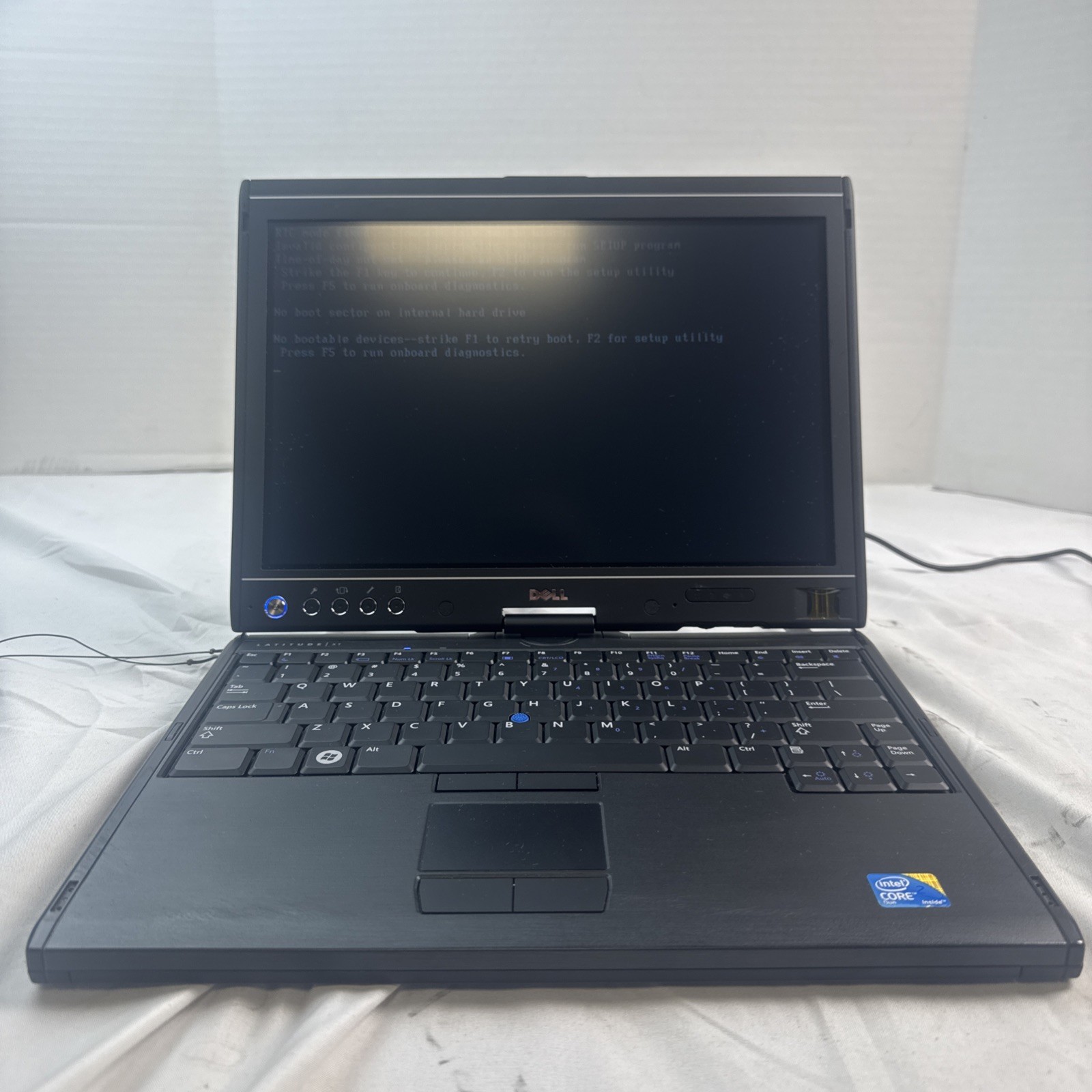 Dell Latitude XT Intel Core Duo Black * READ DESCRIPTION * USED