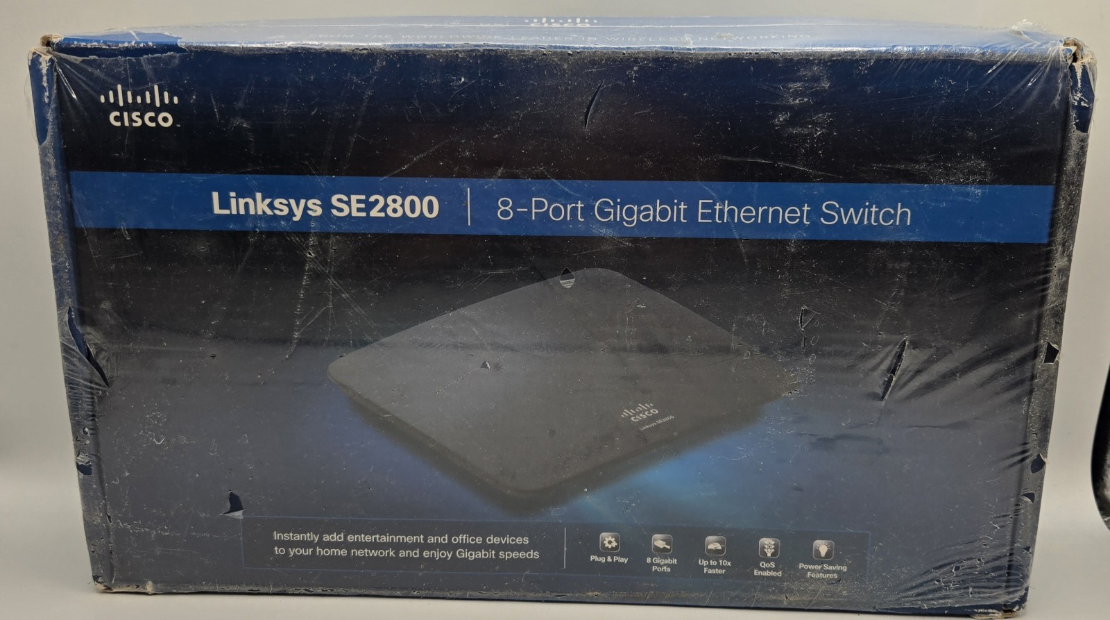 Linksys | Linksys (SE2800) 8-Ports External Ethernet Switch | New in Box Sealed