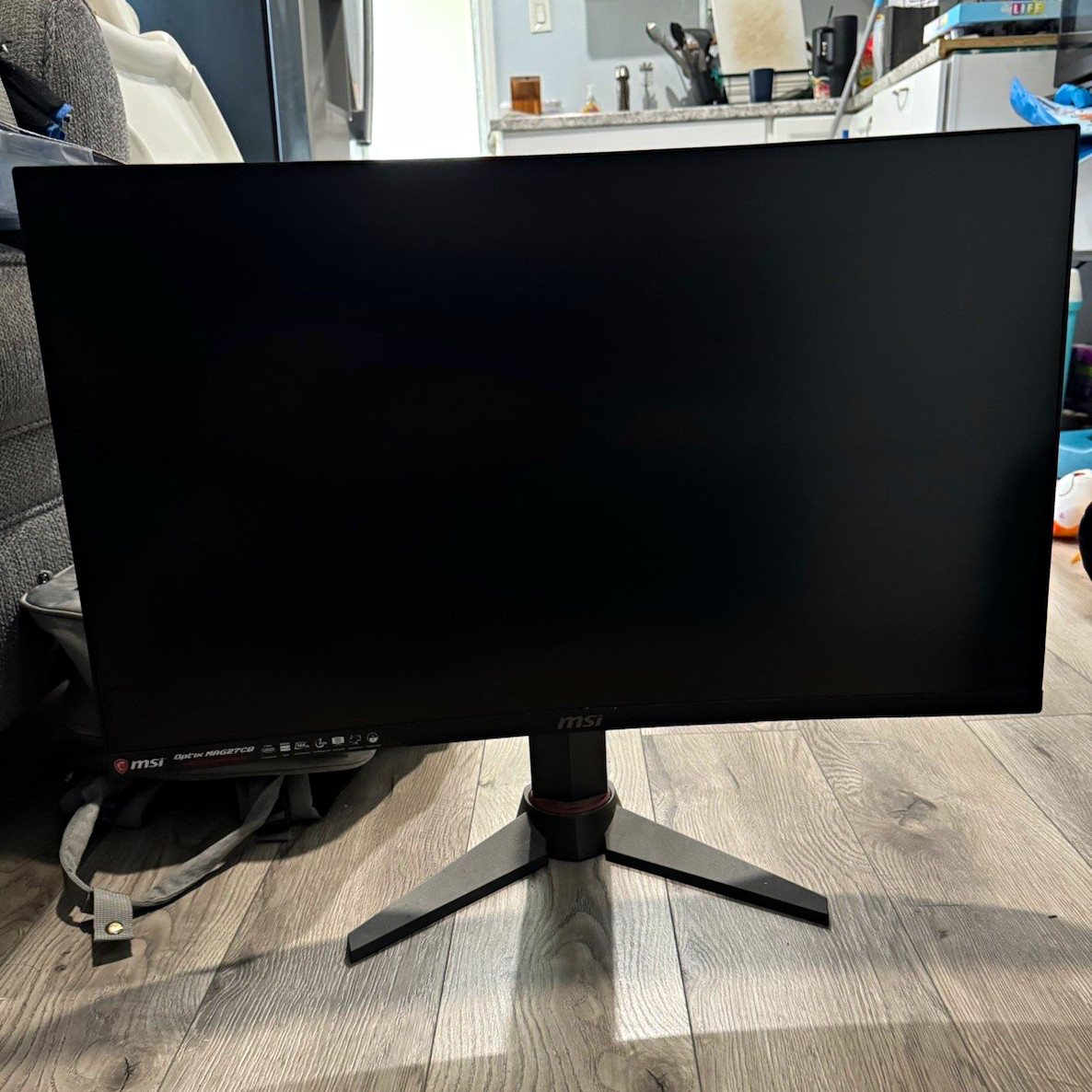 MSI Optix 27” LED curved QHD FreeSync monitor (DisplayPort, HDMI, DVI) Black