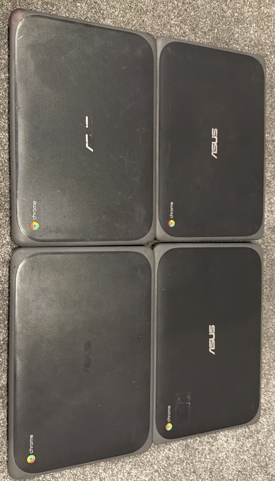 LOT OF 4 - Asus Chromebook C202SA-YSo2-GR 11.6" 4GB RAM 16GB eMMC
