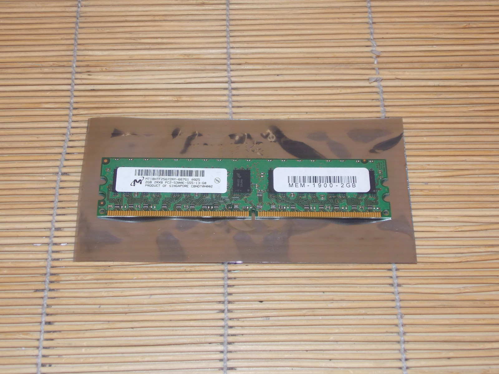 NEW Cisco Approved MEM-1900-2GB 2GB RAM for 1900 Cisco Approved Routers Memory NEW