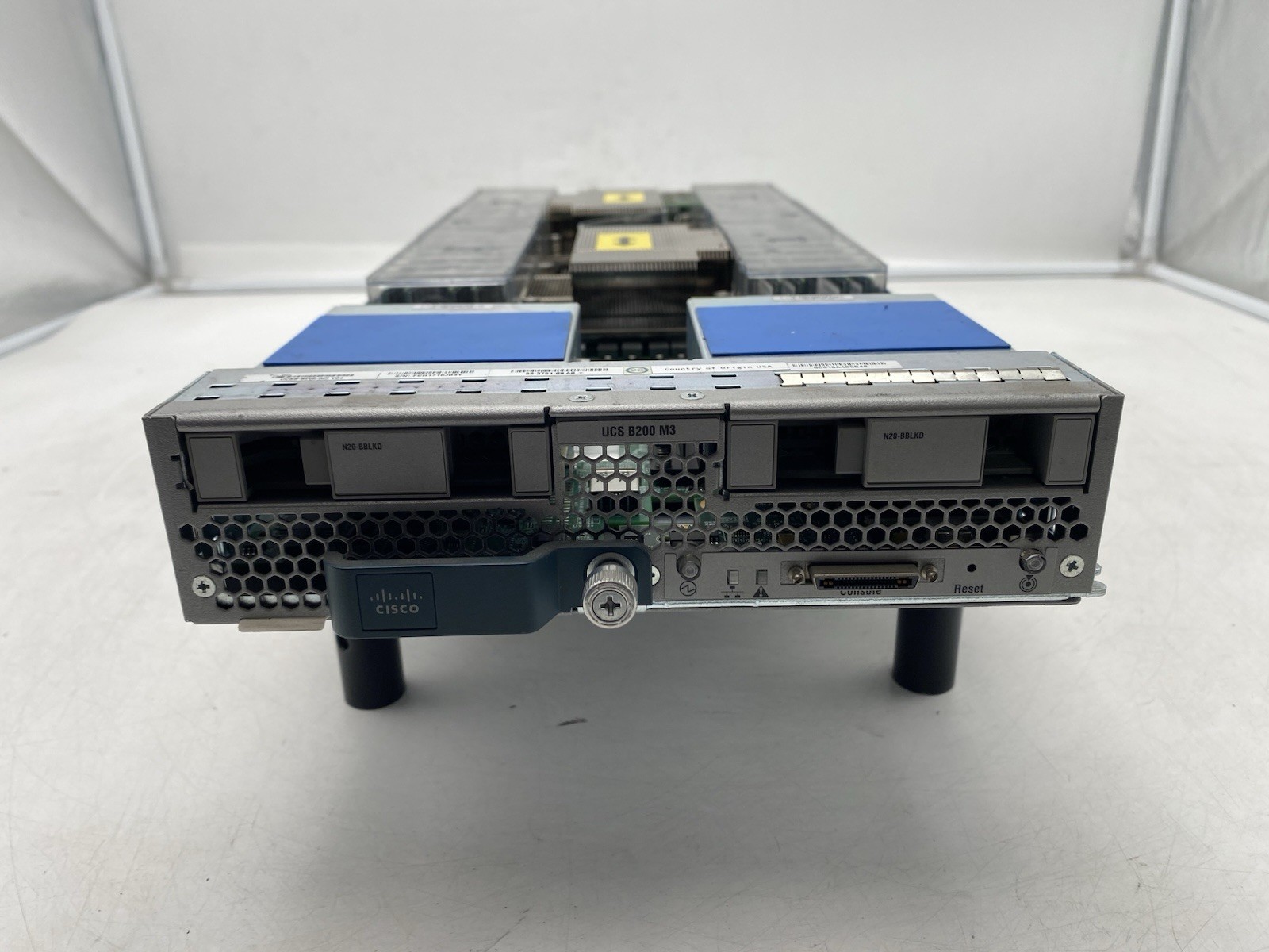 Cisco UCSB-B200-M3 V4 Blade Server w/ 2x E5-2650 SR0KQ & 128GB RAM | No Drives