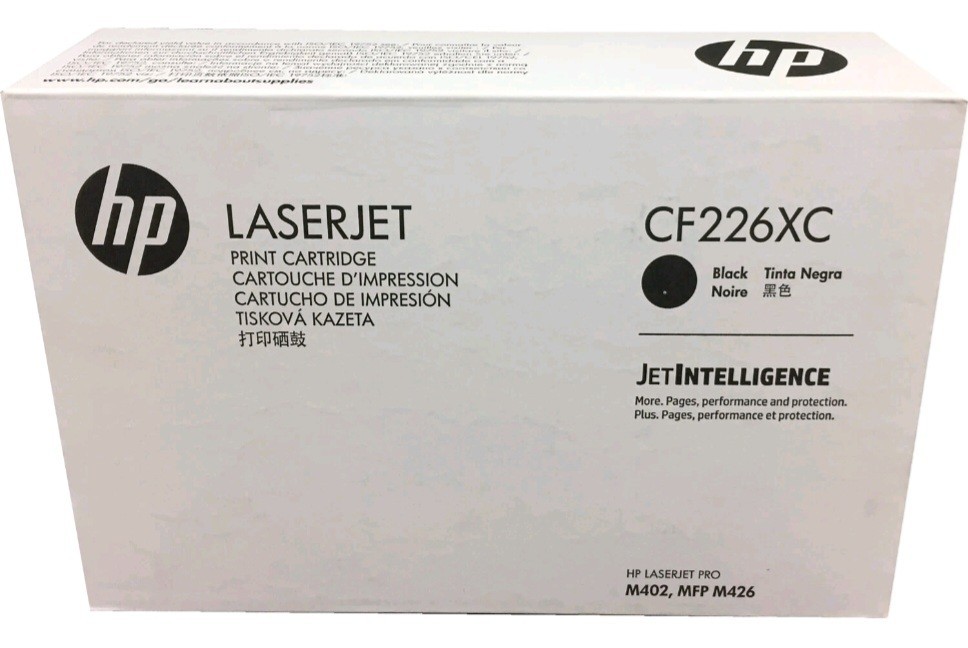 HP CF226XC 26X High Yield LaserJet Toner Cartridge - Black