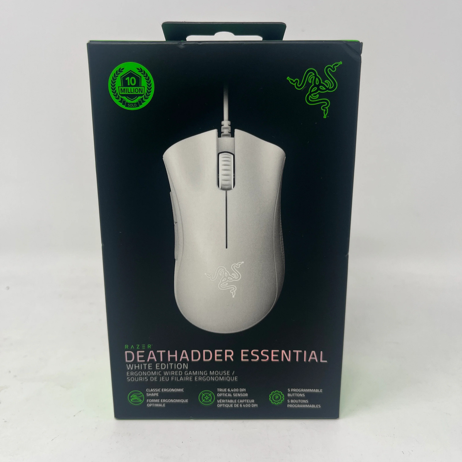 New Razer Deathadder Essential Gaming MouseRZ01-03850200-R3U1