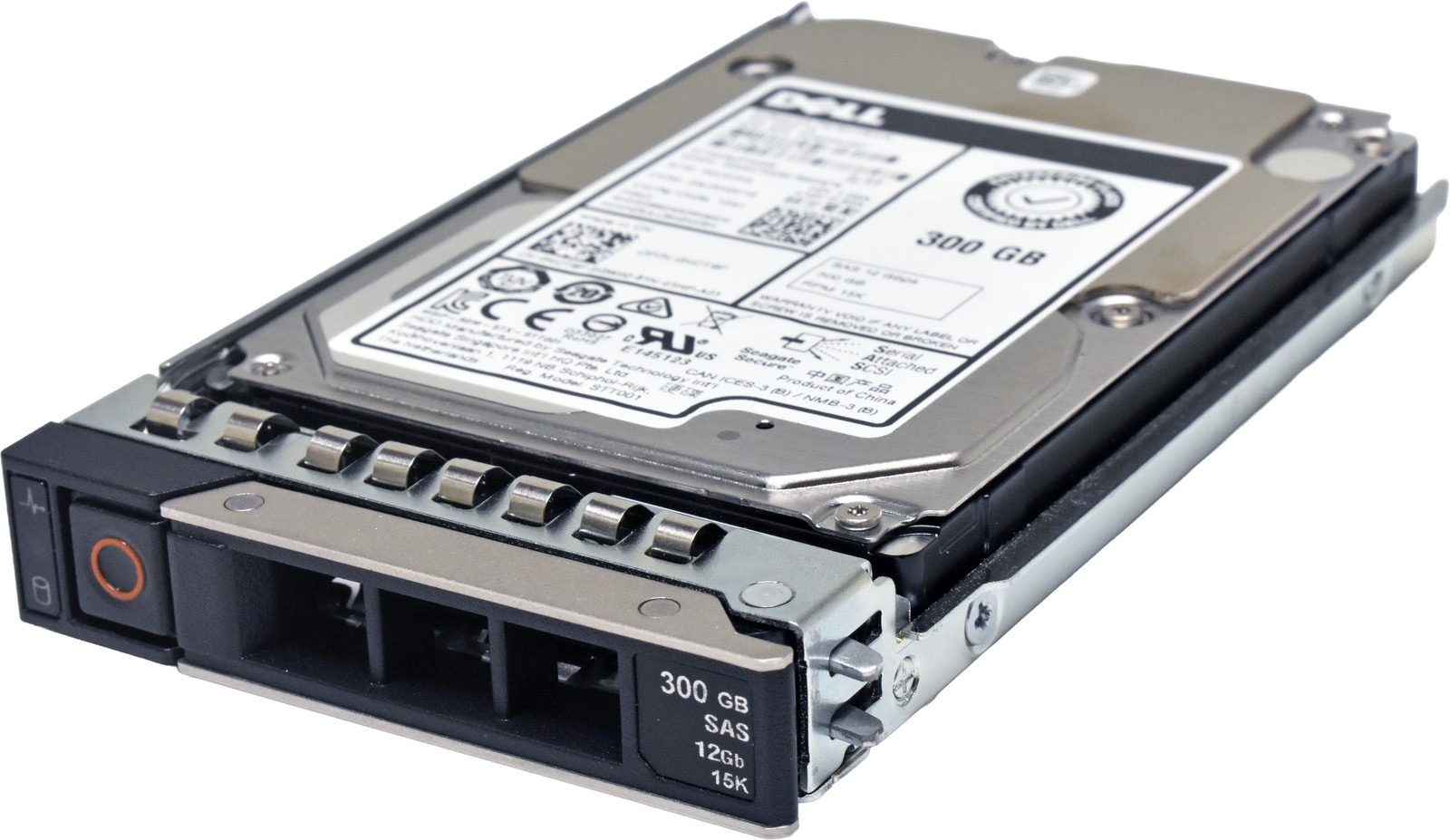 Dell Seagate 300GB 2.5" 15K 12G SAS SED HDD ST300MP0026 0NCT9F +Caddy
