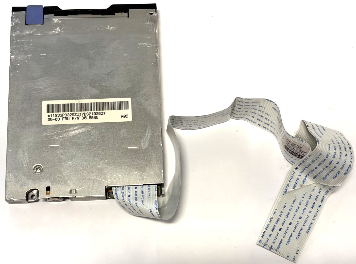 Slim Floppy Drive FRU 39L8645 with Ribbon Cable