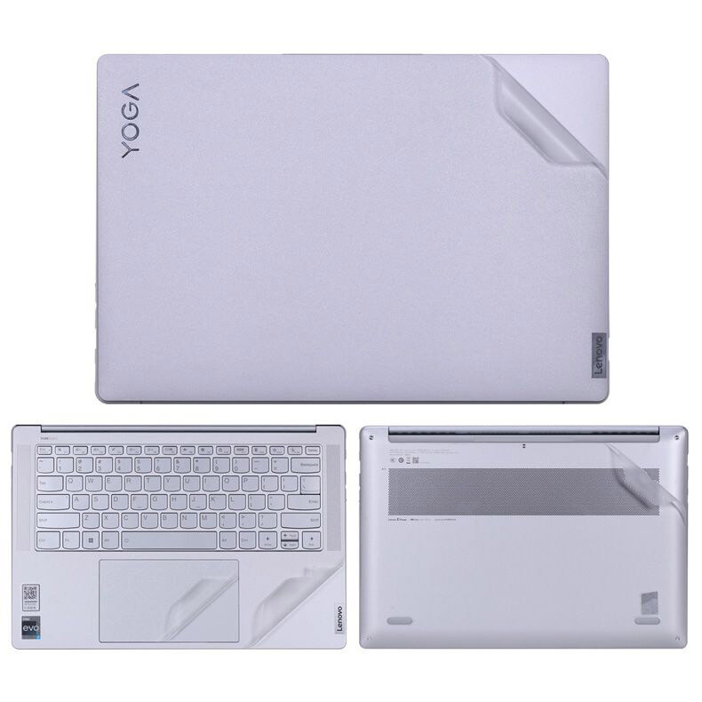 Pre-Cut Vinyl Sticker Skin Cover Film for Yoga Slim 7 ProX 14IAH7 14ARH7 Only