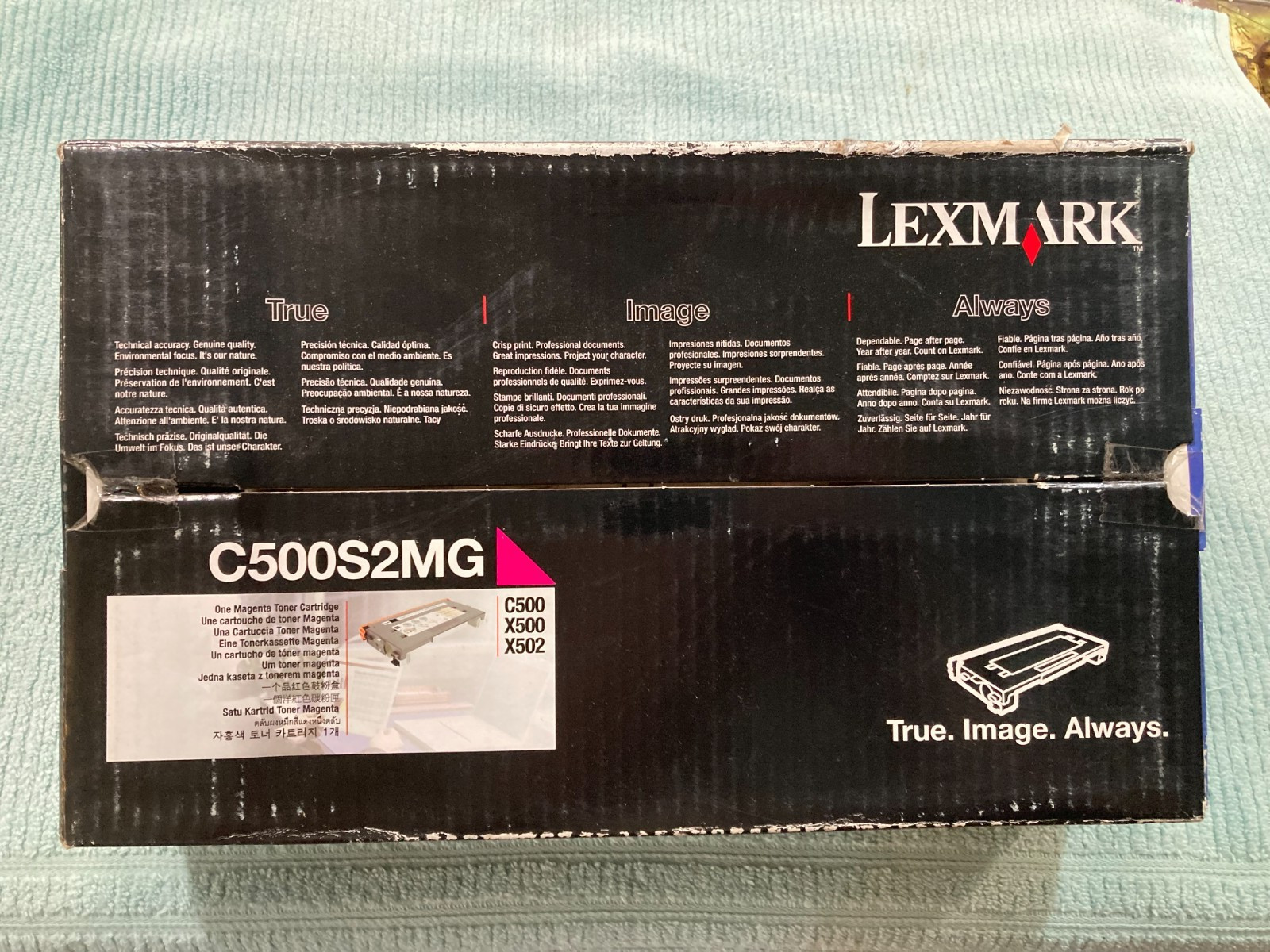 NEW Lexmark C500S2MG Magenta Toner Cartridge C500 X500 X502