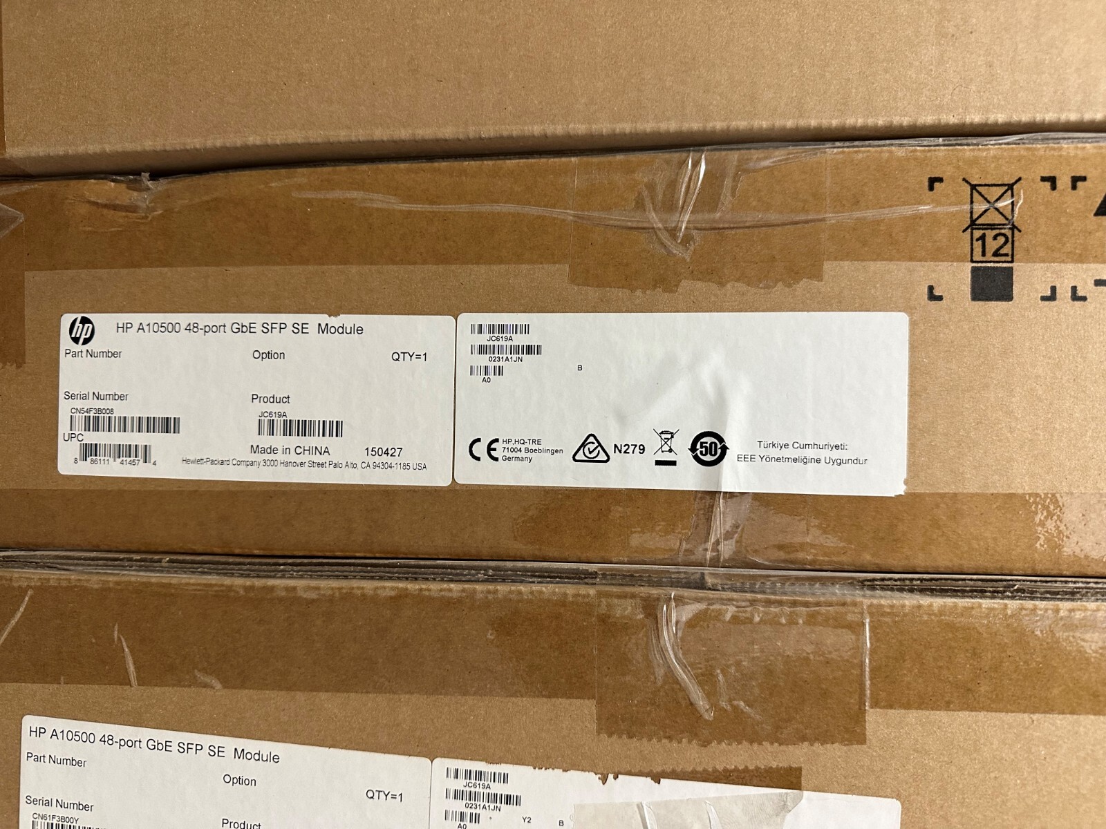 JC619A HPE 48-port GbE SFP SE Module  - Brand New Sealed