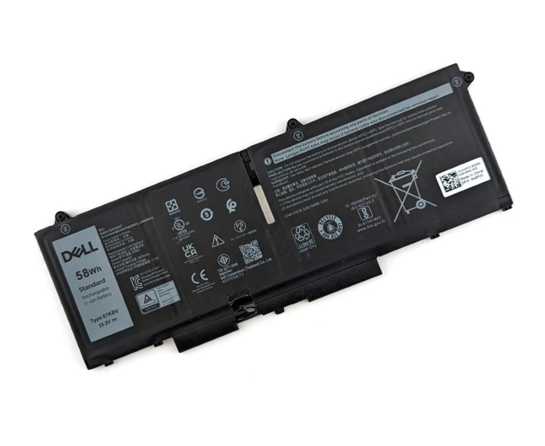 OEM Genuine 07KRV Battery For Dell Latitude 5330 7330 7430 7530 Precision 3570