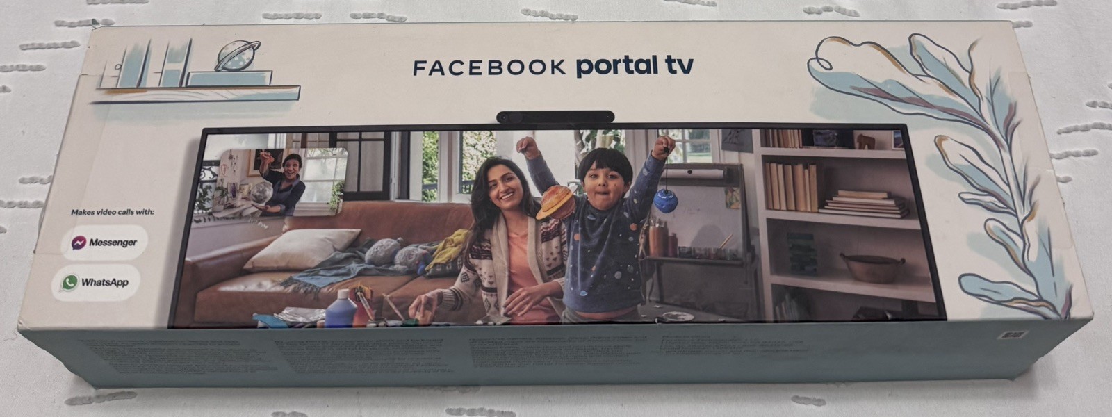 Facebook Portal TV - Big Screen Smart Video Calling on Your TV Model LW94NS New