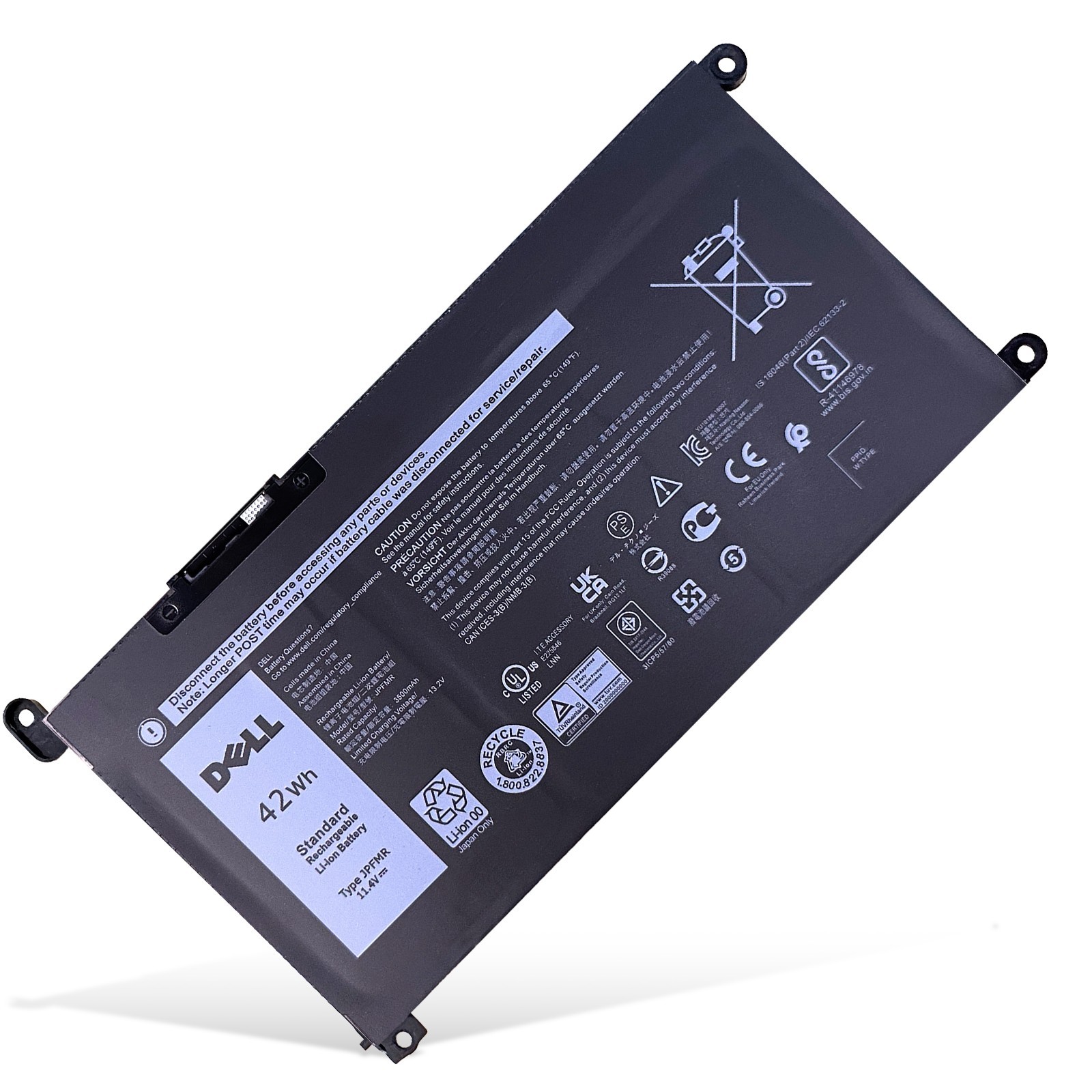 Lot Genuine JPFMR Battery For Dell Chromebook 3400 3100 2-in-1 5488 5493 5593