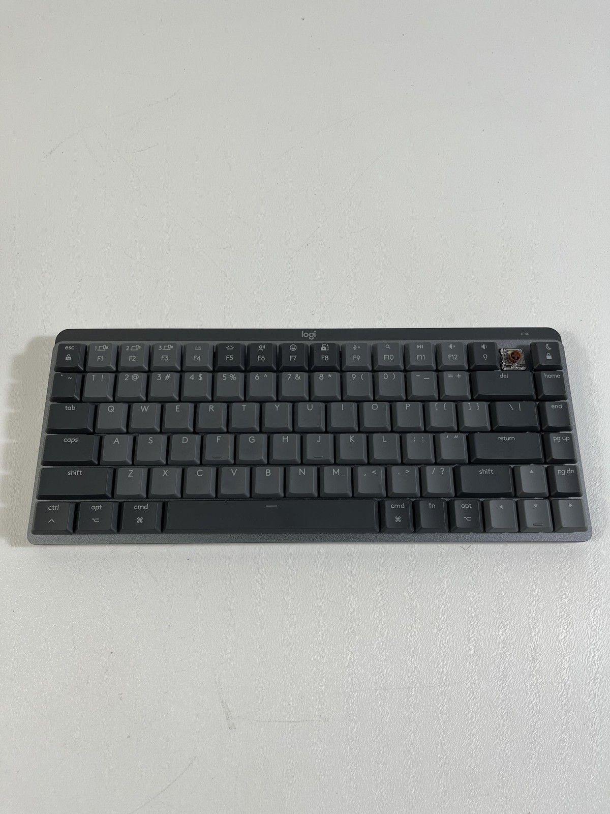 Logitech MX Mechanical Mini Mac Wireless Keyboard Low-Profile - Space Grey *READ