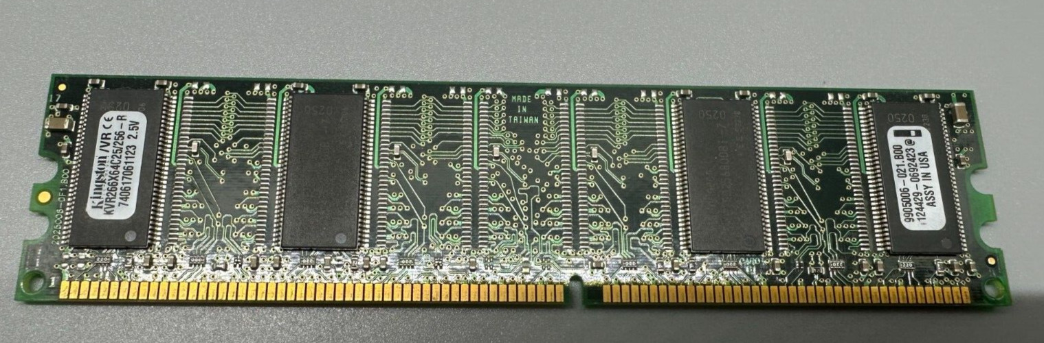 Kingston ValueRAM 256MB 266MHz DDR Memory (KVR266X64C25/256)