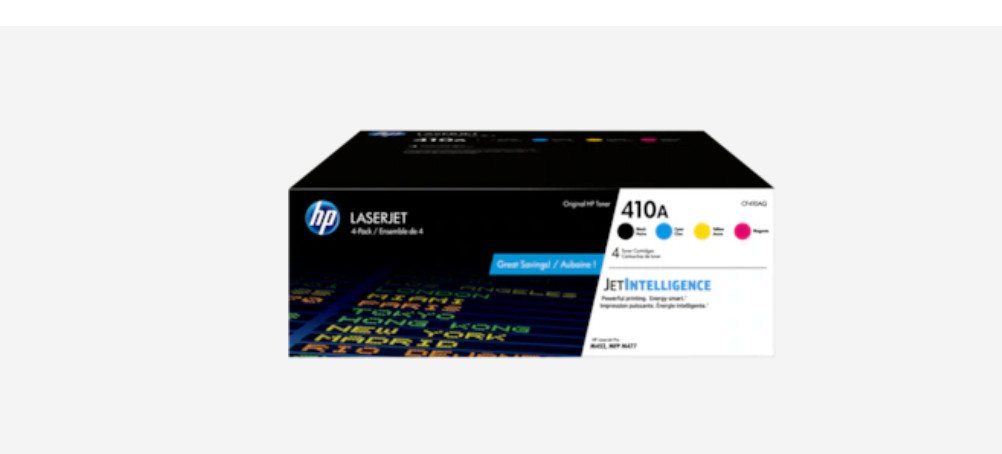 LASERJET HP 410a Genuine, 4 Piece Toner set