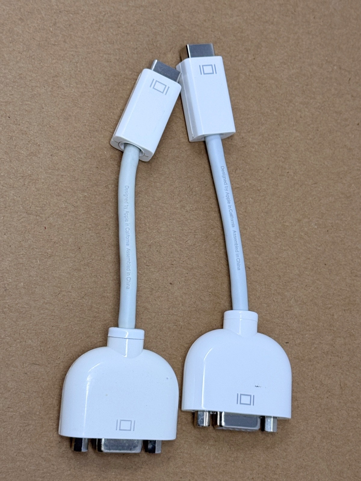 X2 Mini DVI to VGA Adapter Cable for OLD Macbook iMac Pro Used