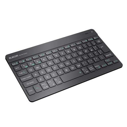 ELECOM Wireless Keyboard Bluetooth Slint Ultra-thin Rechargeable Japanese Layout